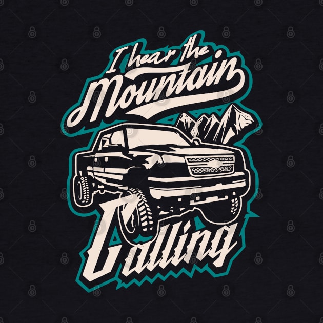 I hear the mountain calling pickup truck adventure canada by SpaceWiz95